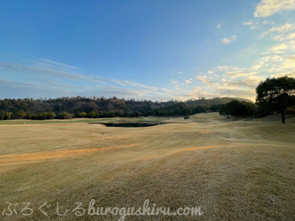 レオマ高原ゴルフ俱楽部のコース風景